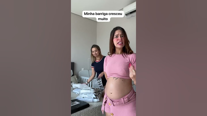 Minha barriga de grávida