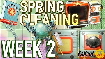 Spring Cleaning Challenge GUIDE Week 2 [May 14 ~ May 21]  Fallout 76