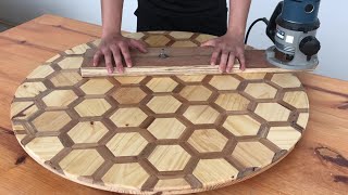 Creative Round Table Design  Beautiful Woodworking