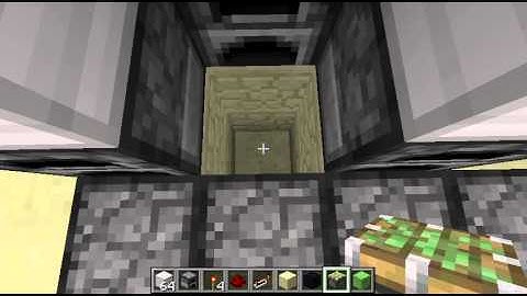 How to make a slime block elevator 1.8