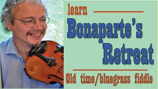 Bonaparte&#39;s Retreat - 3 versions (fiddle lesson)