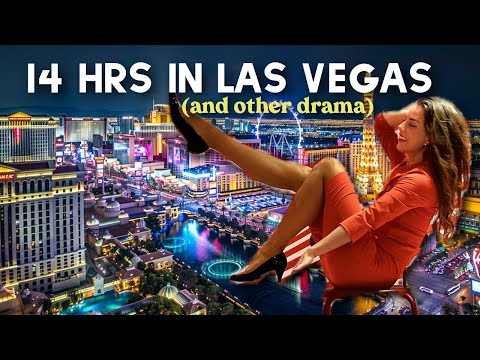 14 hours in Las Vegas! - Flight attendant life ✈️