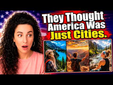 Spanish Girl Reacts to British Tourists Thought America Was Just Cities… They Were Wrong