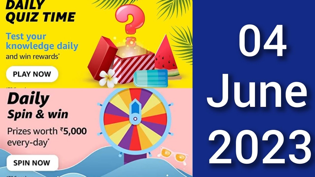 Amazon Quiz Today I Amazon Quiz Answer Today Amazon Quiz Today YouTube