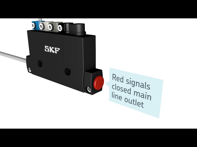 SKF offers the industry’s first non-metallic metering device for single-line lubrication systems