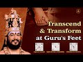 Live pratyaksha pada puja  the miracle of gratitude experience divine transformation