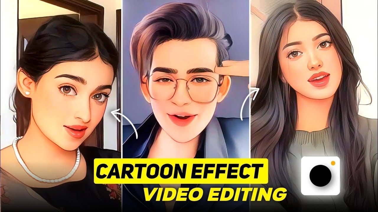 How to use Cartoon Filter for Youtube Videos😍 | Tiktok Cartoon Filter # ...