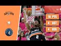 Dylan Harper - 18 Points, 4 Assists, 4 Rebounds vs Timberwolves - Game 1 - 2026 Playoffs