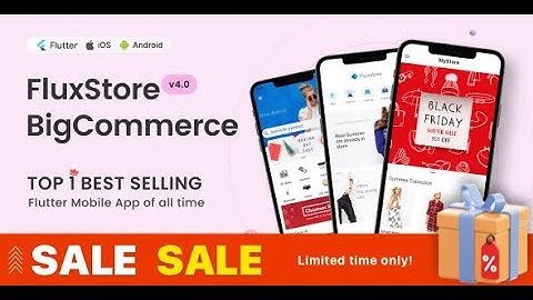 🔥FluxStore BigCommerce app🔥 Preview (Flutter E-Commerce App)