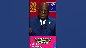 🔴 LIVE – Tshisekedi appelle à la PAIX avec le Rwanda 🇨🇩🤝🇷🇼 | Forum de Bruxelles 2025  #Bruxelles2025