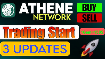 3 Important Update For Athene || ATH Buy And Sell || Athene Network P2P Live || PI Network Update