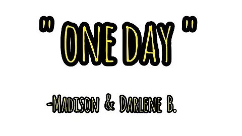 ONE DAY Original Ukelele Cover by Madison and my t...