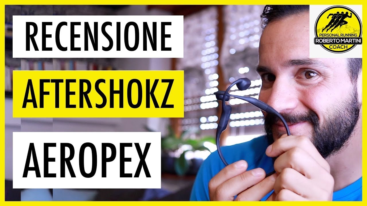 AURICOLARI per CORRERE?? - Aftershokz Aeropex - Recensione 2019 - YouTube
