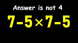 This Math Challenge Has a Hidden Trick!
