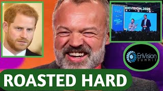 Angry Graham Norton DESTROYED And ROAST Harry&#39;s Speech At The Envision 2025 Summit! &quot;ALL TRASH&quot;