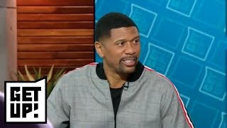 The get up! crew discusses fab five's infamous timeout from 25 years
ago, and jalen rose addresses camera tells chris webber to "come home
big fe...