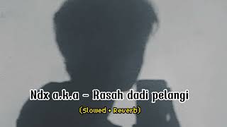 Ndx a.k.a - Rasah dadi pelangi (Slowed + reverb)