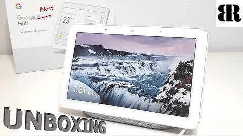 Google Nest Hub | Google Home Hub Unboxing | Help at a Glance