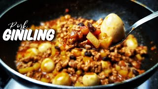 Simple and Easy Pork Giniling  |  Menudillo