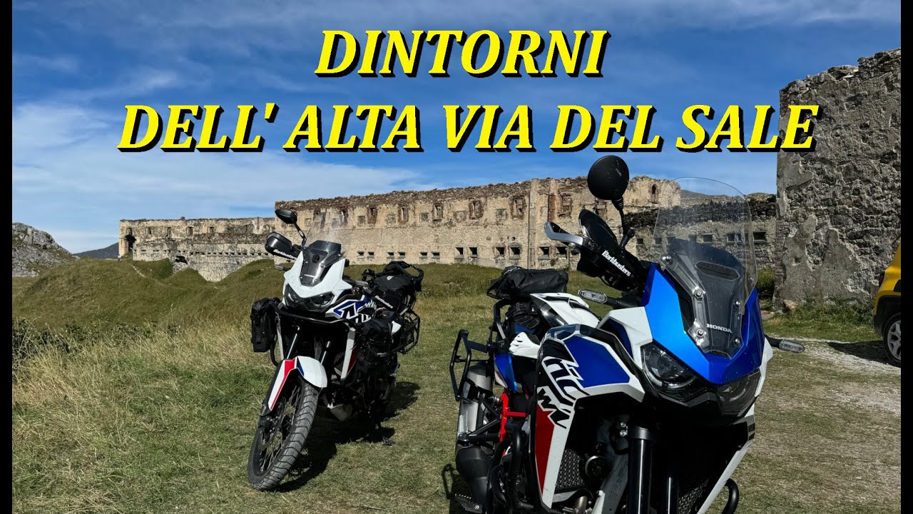 Sterrati Facili per Maxienduro prima di fare l'Alta Via Del sale