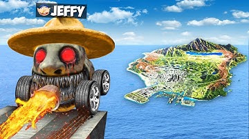 Jeffy Jumps ZOONOMALY Cars Across ENTIRE MAP in GTA 5!