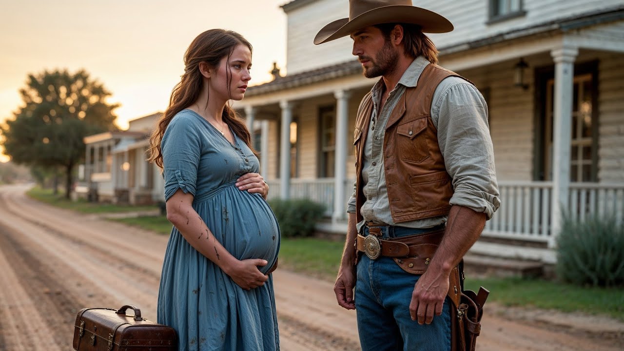 She Was Pregnant And Abandoned In A Town Of Strangers, A Cowboy Made Her Family In A Town Of Friends