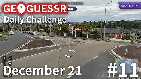 Geoguessr: Daily Challenge - December 21, 2022 [#11]