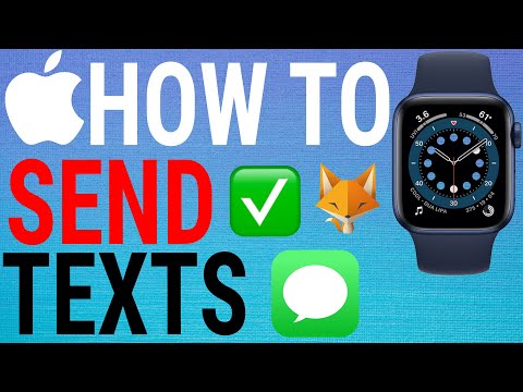 Apple Watch (시리즈 6,5,4,3, SE)로 문자 메시지를 보내는 방법