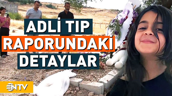Narin'in Adli Tıp Raporu Tamamlandı | NTV