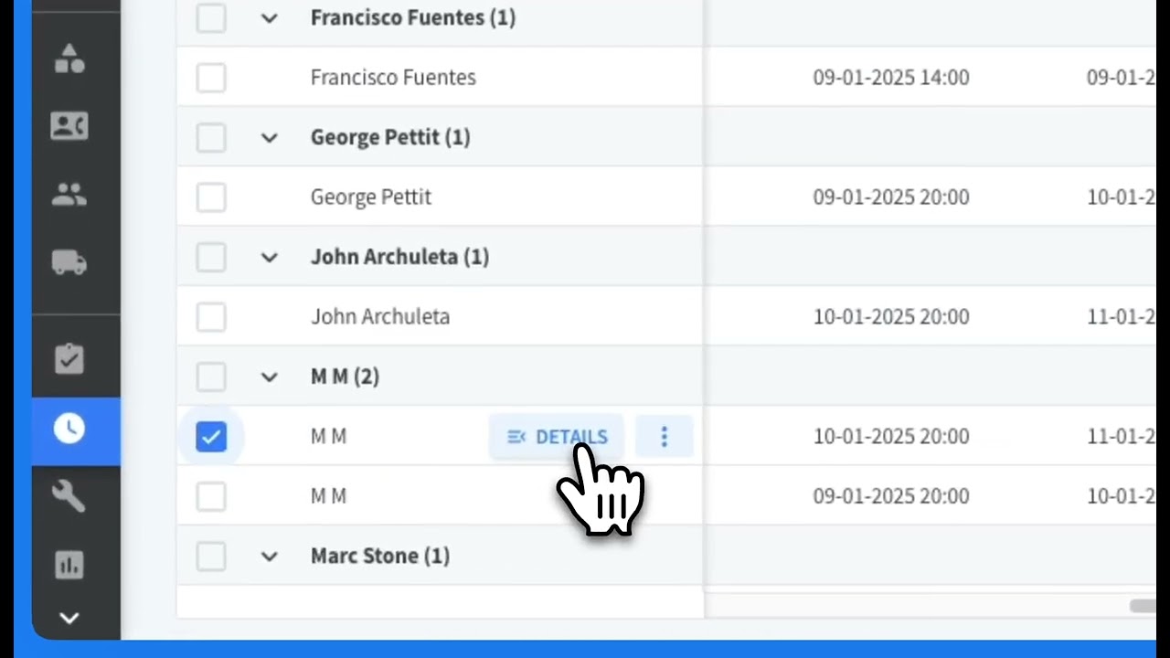 Time Reconciliation in the Time Registration Module