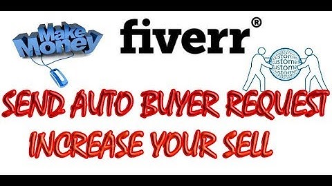 How to send buyer request on fiverr in bangla || How to sent buyer request on fiverr com