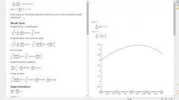 1D FEM solver in MATLAB - Part 2 - Writing the solver