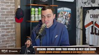 BREAKING: Cleveland Browns hiring Todd Monken as the team's next head coach. #DawgPound