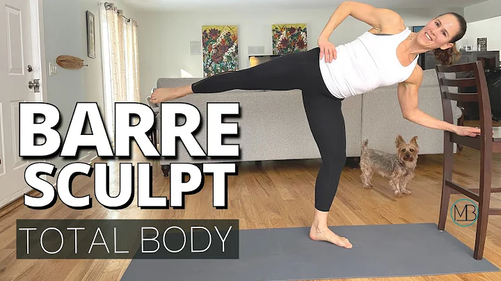 Barre Sculpt With Weights | at Home Workout | 30 MIN