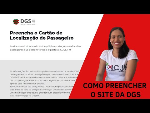 Formulário para entrar em Portugal - preencha o Cartão de Localização de Passageiro