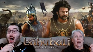 Baahubali The Beginning | Movie Reaction | First Time Watching | SO EPIC!!!