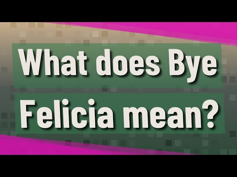 What does Bye