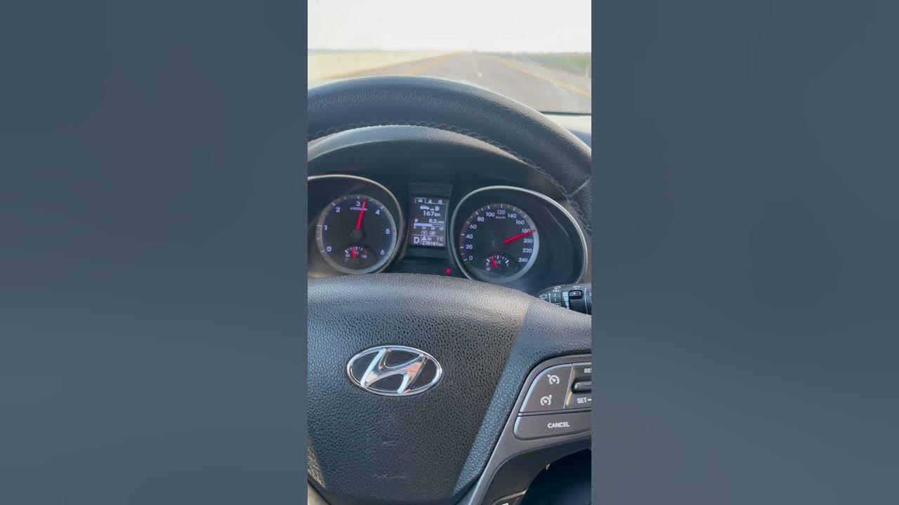 Hyundai SantaFe 2013 2.2 CRDİ top speed #diesel #turbodiesel #hyundai #santafe #hyundaisantafe