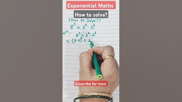 Exponent Tricks/How to solve?#maths #viralvideo #tricks #trending #ytshorts #exponents #shorts #how