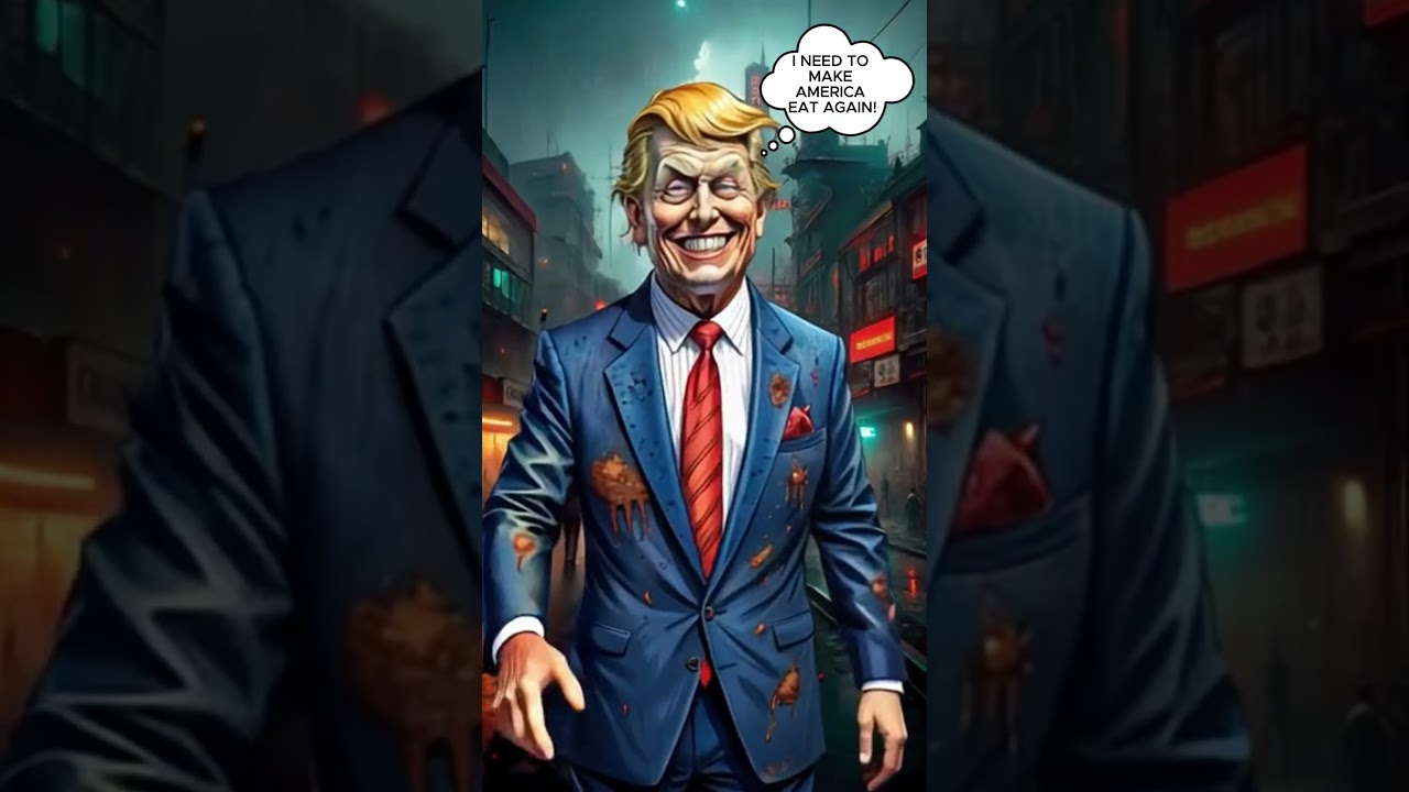 Zombie Trump Says: "Make America Eat Again!" | Foggy Night Horror Short