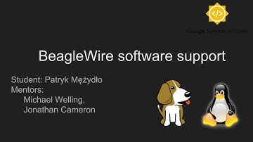 GSoC17 Project: BeagleWire software support - final presentation