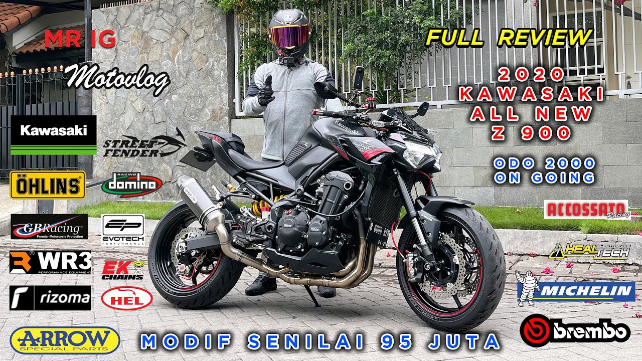 Z900 Modif MOTOVLOG : #87 MODIF HEDON 95 JUTA??? KAWASAKI ALL NEW Z900 2020 - YouTube