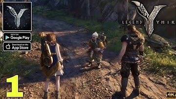 Legend of YMIR Mobile Official Launch Gameplay walkthrough part 1 (Android/iOS)
