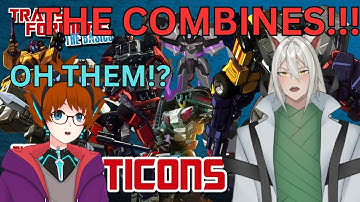 Vtubers React to TRANSFORMERS: THE BASICS on the STUNTICONS