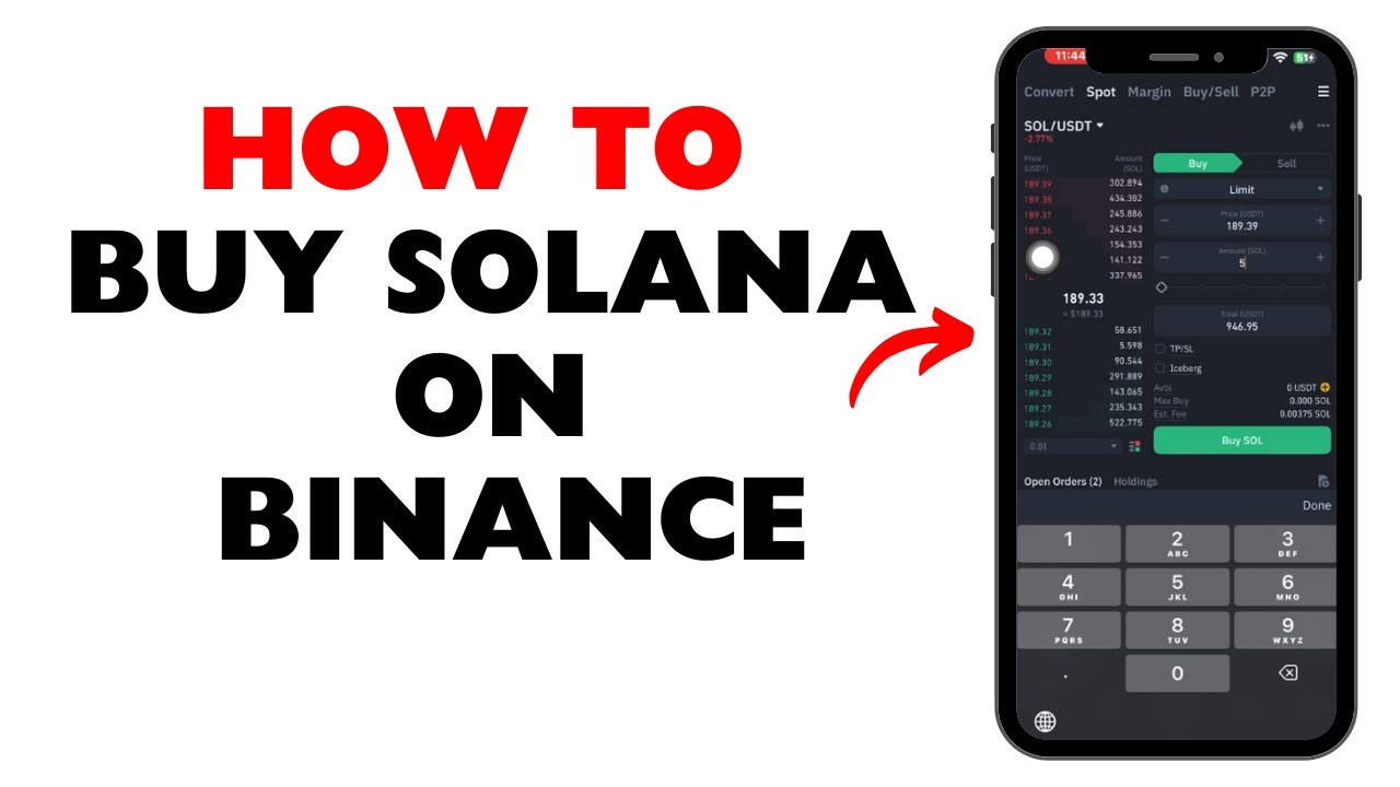 How to Buy Solana on Binance -Full Guide - YouTube