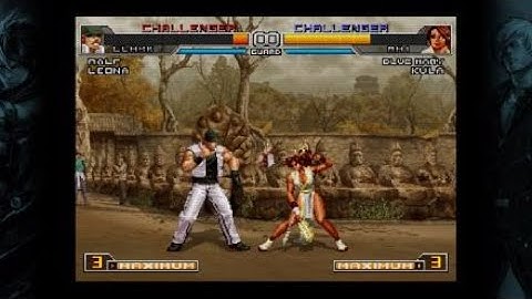 The King Of Fighters 2002 Unlimited Match trophy guide raging throw