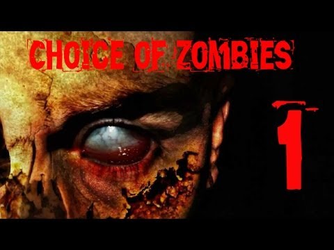 Let's Play Choice of Zombies Part 1 (Text-based game) | OMG ZOMBIES!