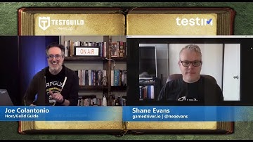 Automating Testing of Video Games using GameDriver.io with Shane Evans ( Test Guild meetup)