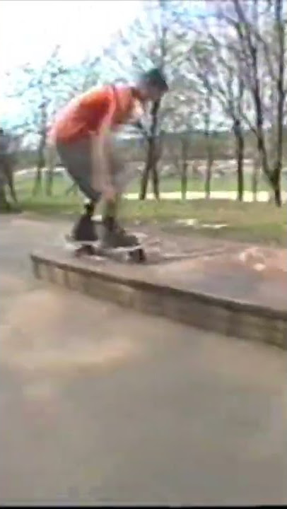 Kick flip in and grab out of ledge/ skateboarding