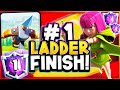 3.0 XBOW CYCLE FINISHED #1 in the WORLD LAST SEASON! - CLASH ROYALE